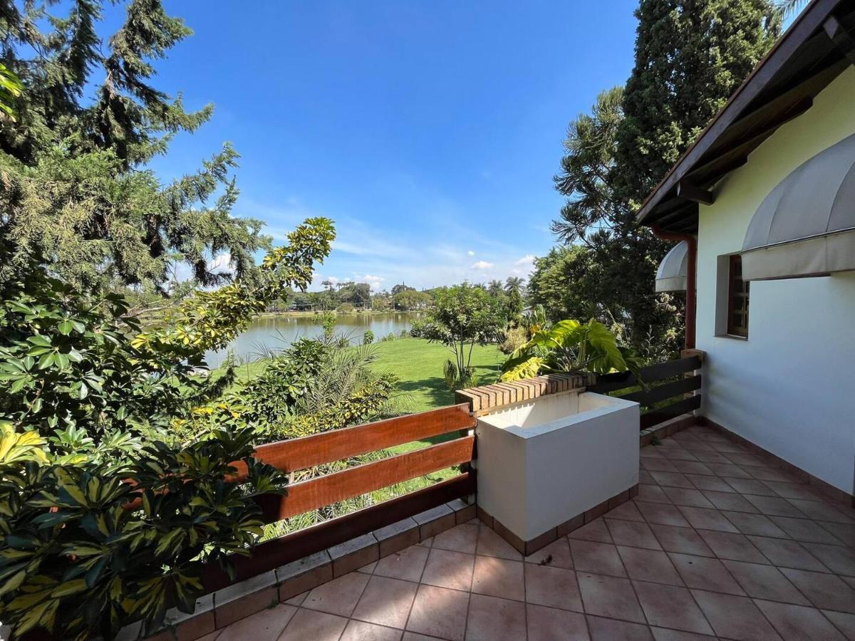 Casa Vista Lago Vitoria Regia Holambra Extérieur photo