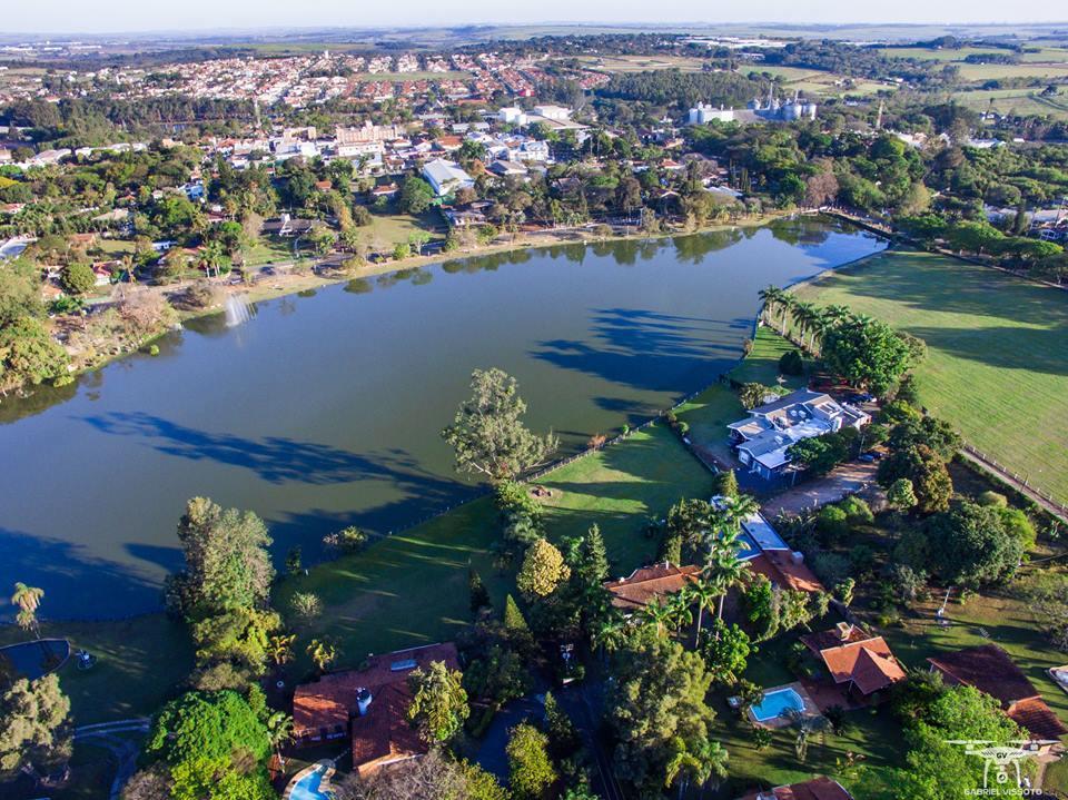 Casa Vista Lago Vitoria Regia Holambra Extérieur photo